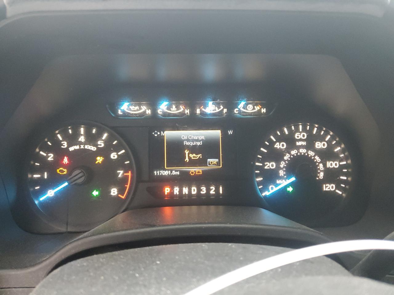 2017 Ford F-150 VIN 1FTEX1E81HFC41080 Copart auction photo, front end / rear end damage thumbnail 9