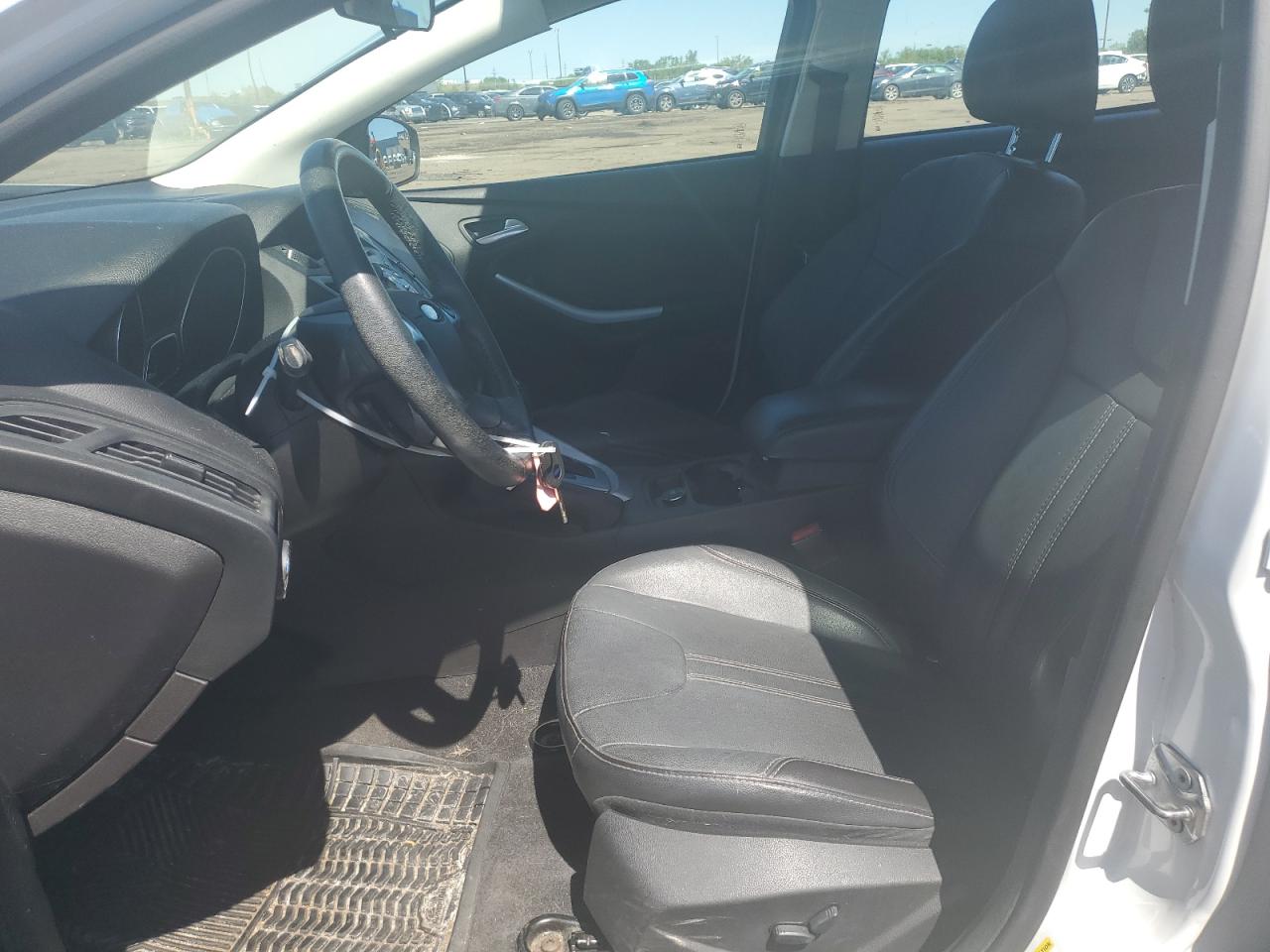2014 Ford Focus VIN 1FADP3F28EL429499 Copart auction photo, front end / stripped damage thumbnail 7