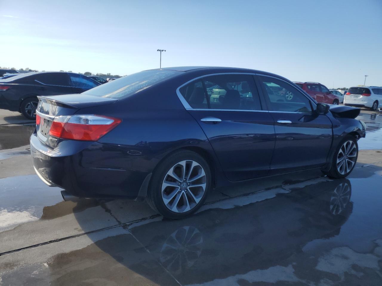 2014 Honda Accord VIN 1HGCR2F55EA227530 Copart auction photo, front end damage thumbnail 3