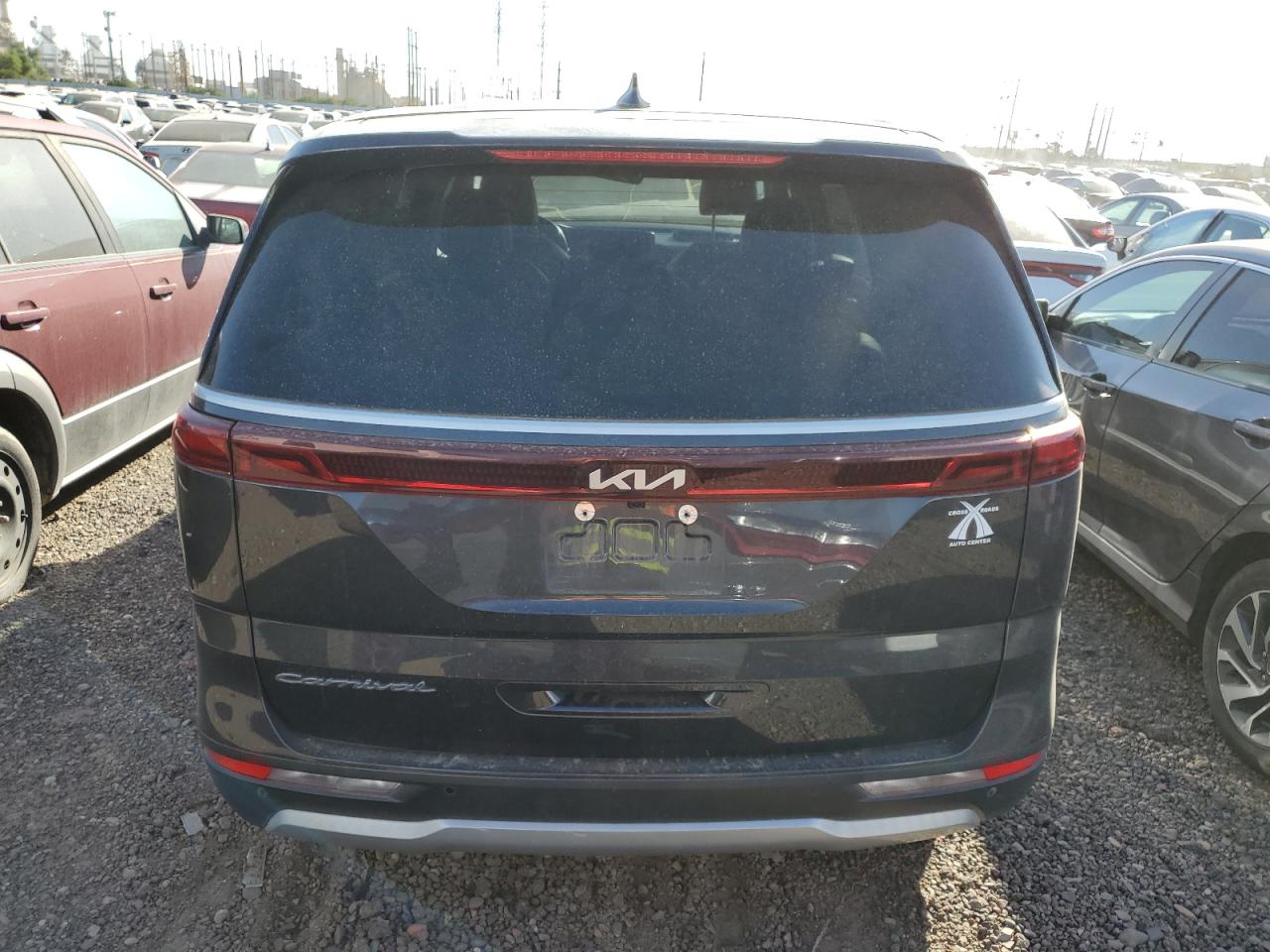 2022 KIA Carnival VIN KNDNB4H38N6171203 Copart auction photo, front end damage thumbnail 6