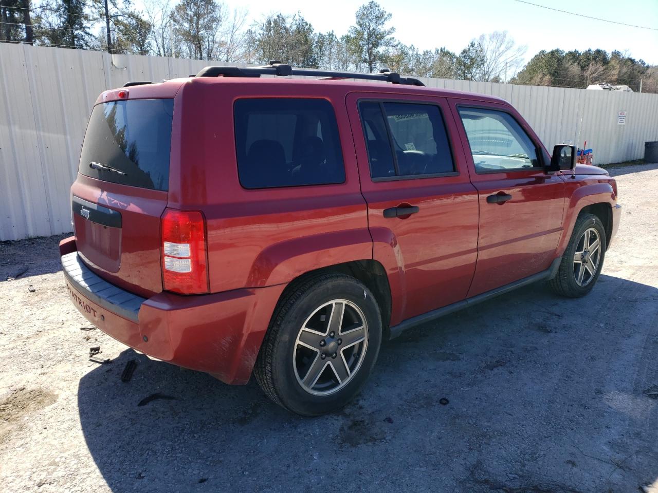 2009 Jeep Liberty (Patriot) VIN 1J4FF28B99D169654 Copart auction photo, side damage thumbnail 3