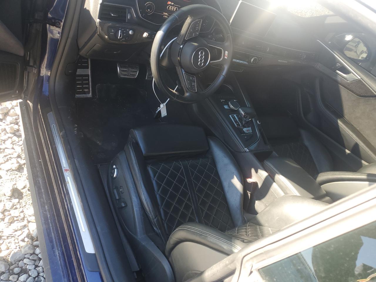 2018 Audi RS5 VIN WAUR4AF55JA009600 Copart auction photo, front end / undercarriage damage thumbnail 8