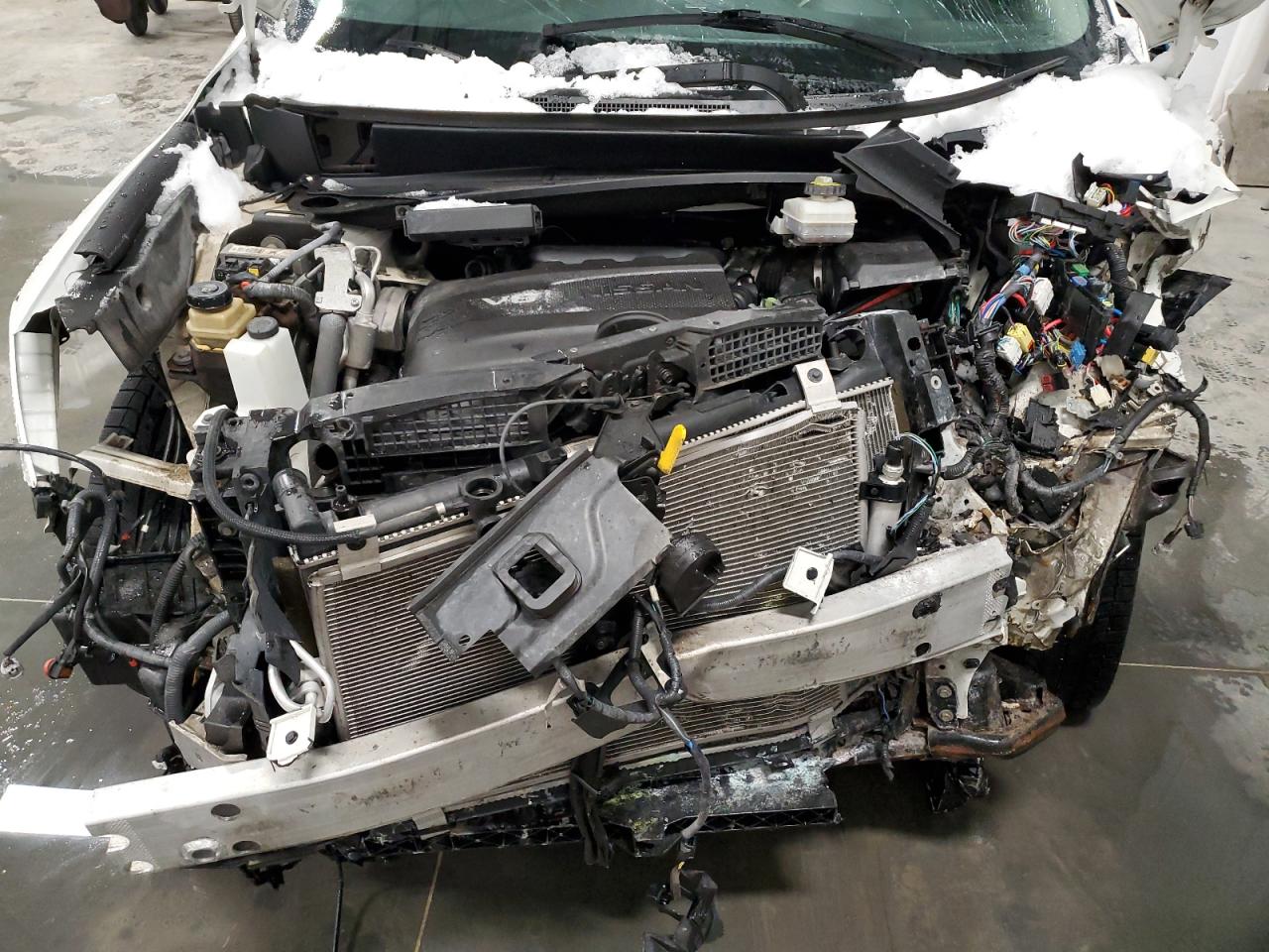2019 Nissan Pathfinder VIN 5N1DR2MM7KC585298 Copart auction photo, biohazard/chemical / all over damage thumbnail 12