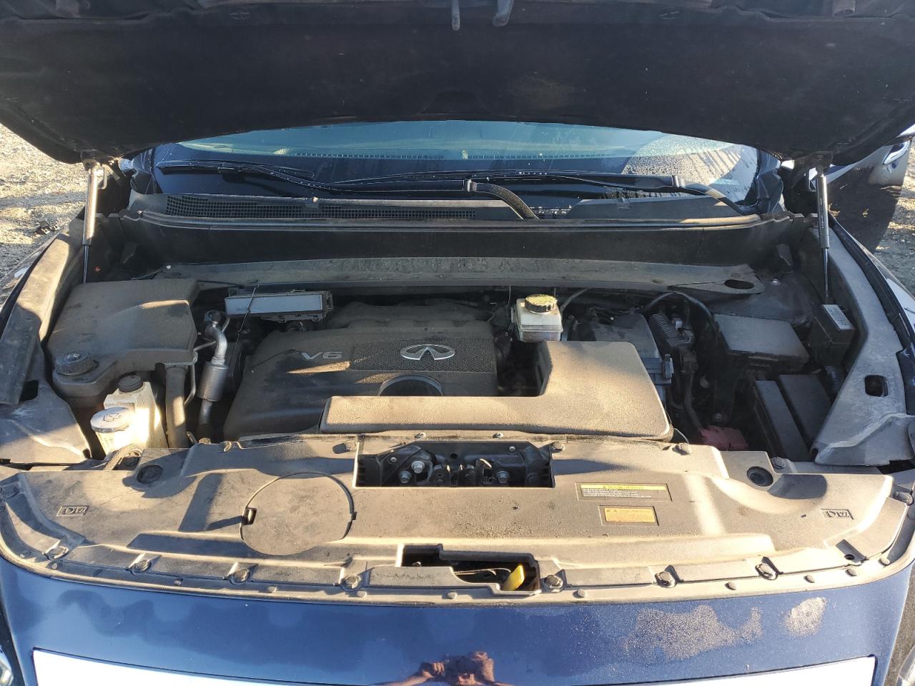 2020 Infiniti QX60 VIN 5N1DL0MN3LC514213 Copart auction photo, front end damage thumbnail 12