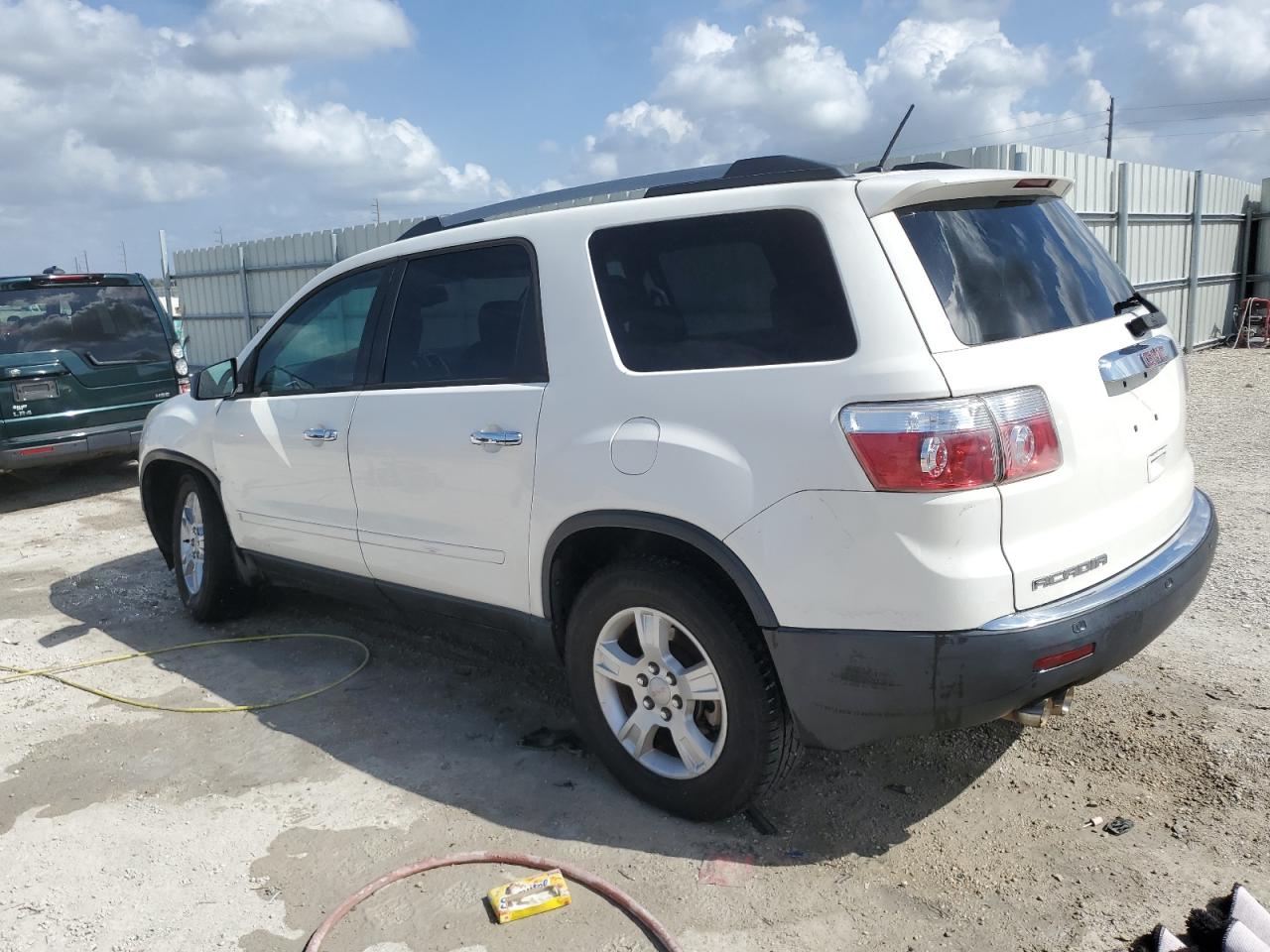 2010 GMC Acadia VIN 1GKLRLED1AJ162848 Copart auction photo, front end / side damage thumbnail 2
