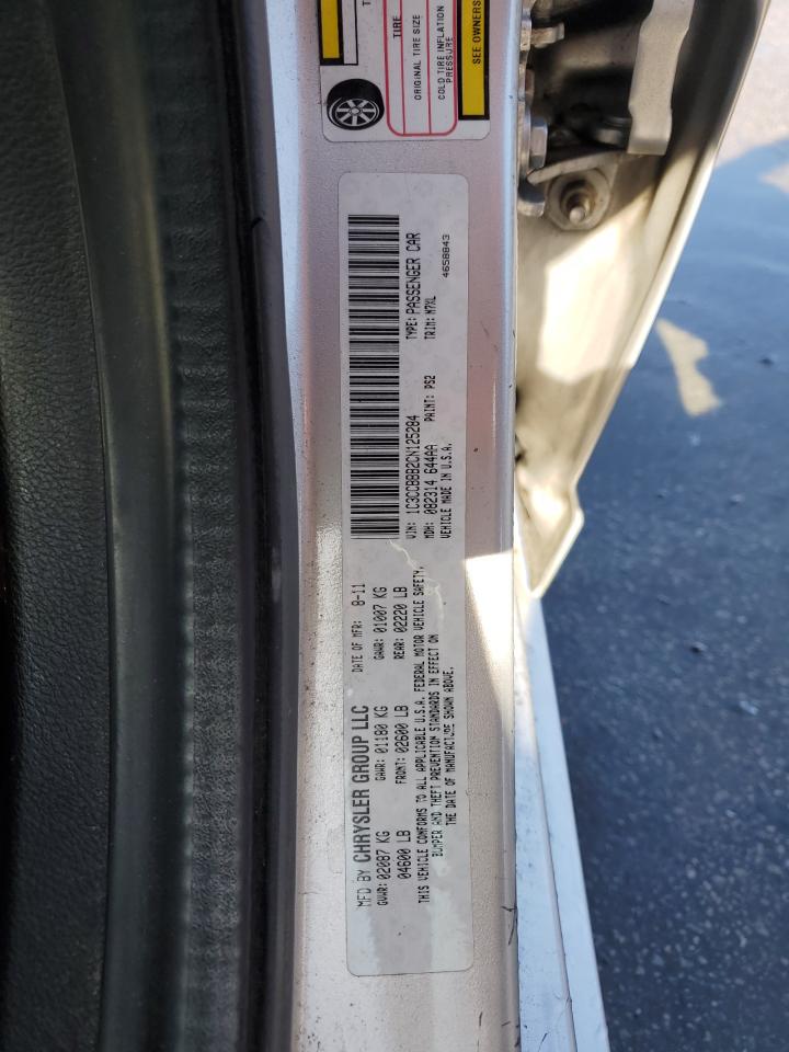 2012 Chrysler 200 VIN 1C3CCBBB2CN125284 Copart auction photo, side damage thumbnail 12