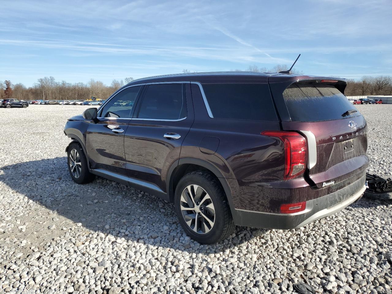 2020 Hyundai Palisade VIN KM8R2DHE1LU072861 Copart auction photo, front end / undercarriage damage thumbnail 2