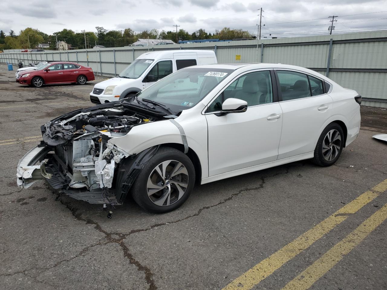 2022 Subaru Legacy VIN 4S3BWAF6XN3008220