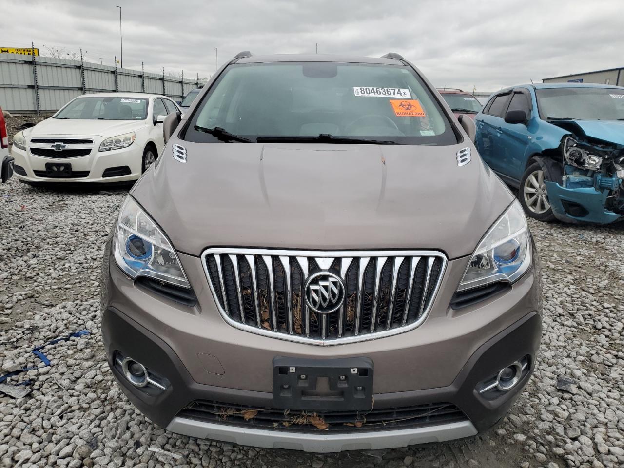 2013 Buick Encore VIN KL4CJBSB1DB182025 Copart auction photo, water/flood damage thumbnail 5