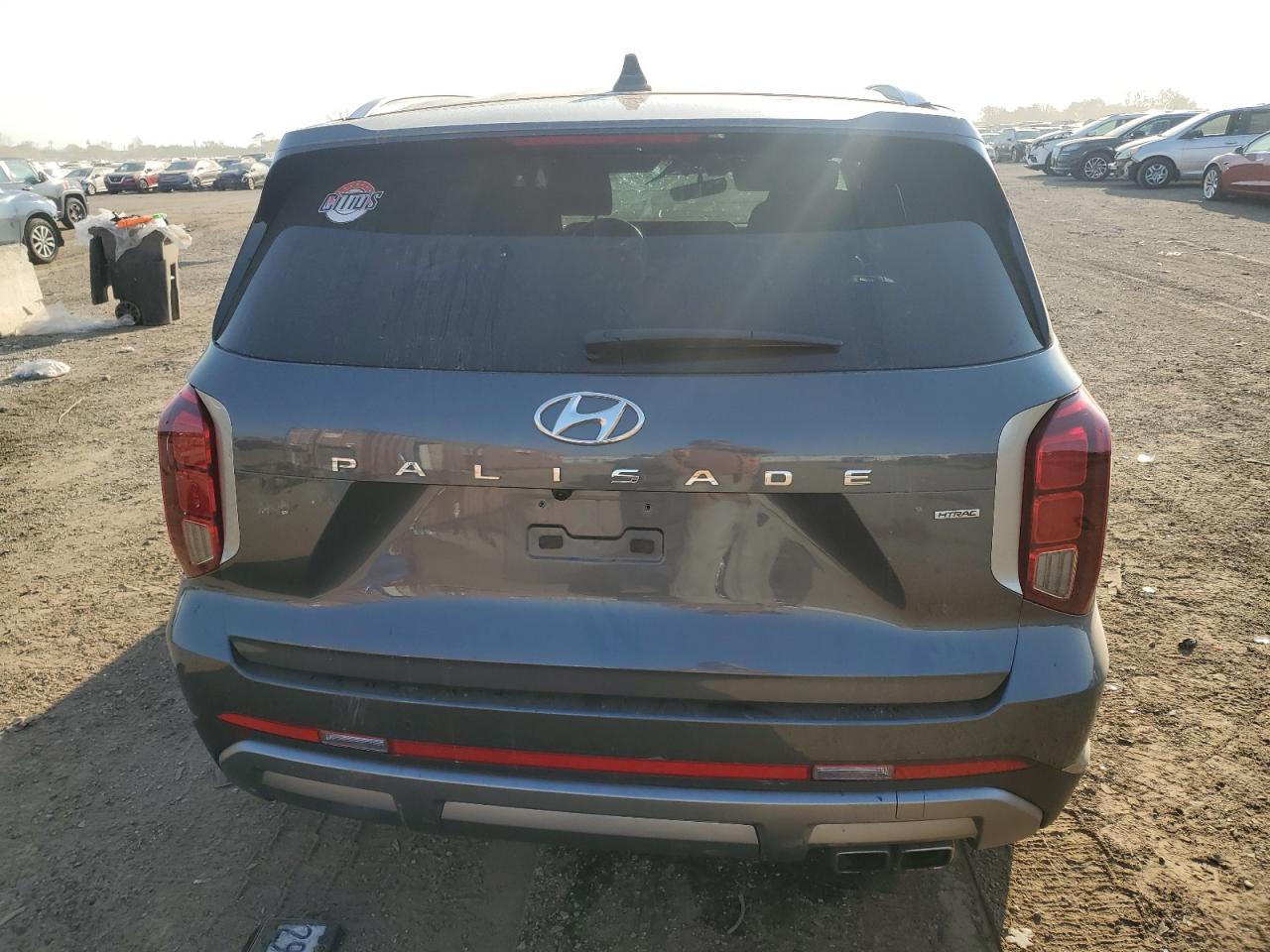 2023 Hyundai Palisade VIN KM8R2DGE1PU499318 Copart auction photo, all over damage thumbnail 6