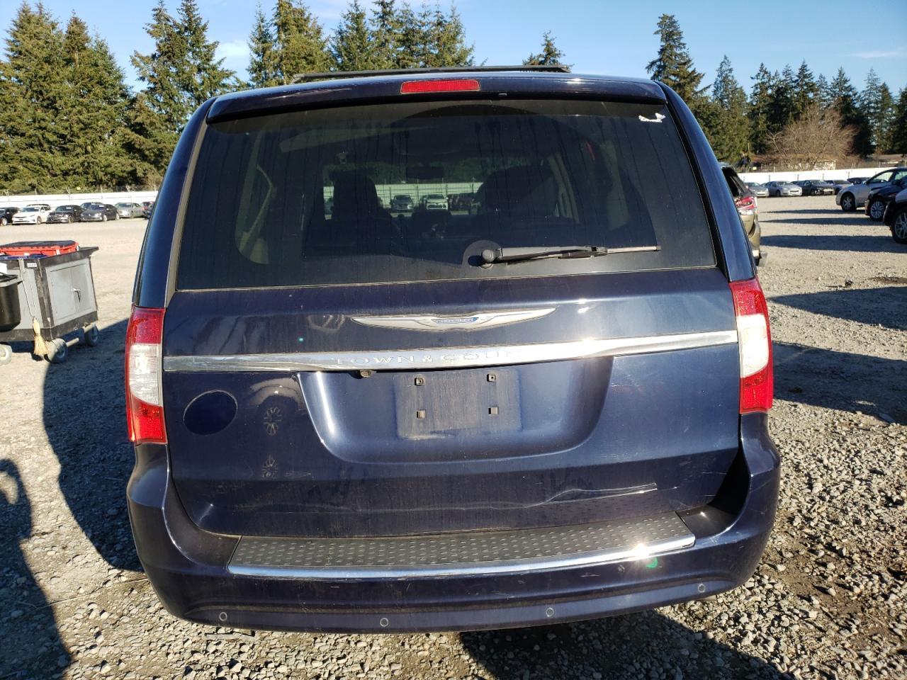 2013 Chrysler Town & Country VIN 2C4RC1CG5DR509834 Copart auction photo, side damage thumbnail 6