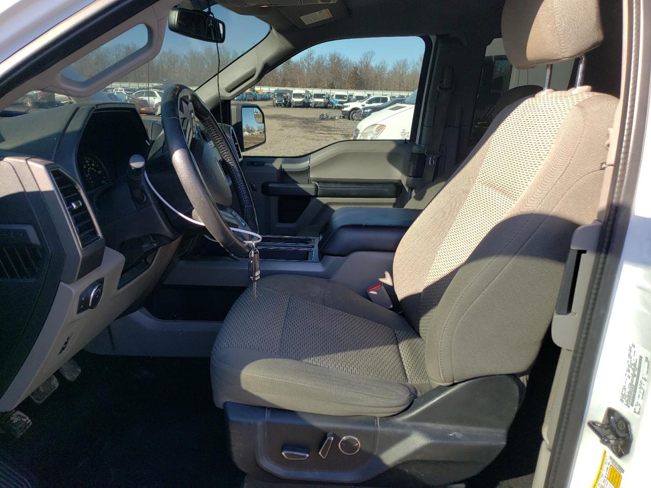 2017 Ford F-150 VIN 1FTFX1EF3HFB79300 Copart auction photo, front end / rear end damage thumbnail 7