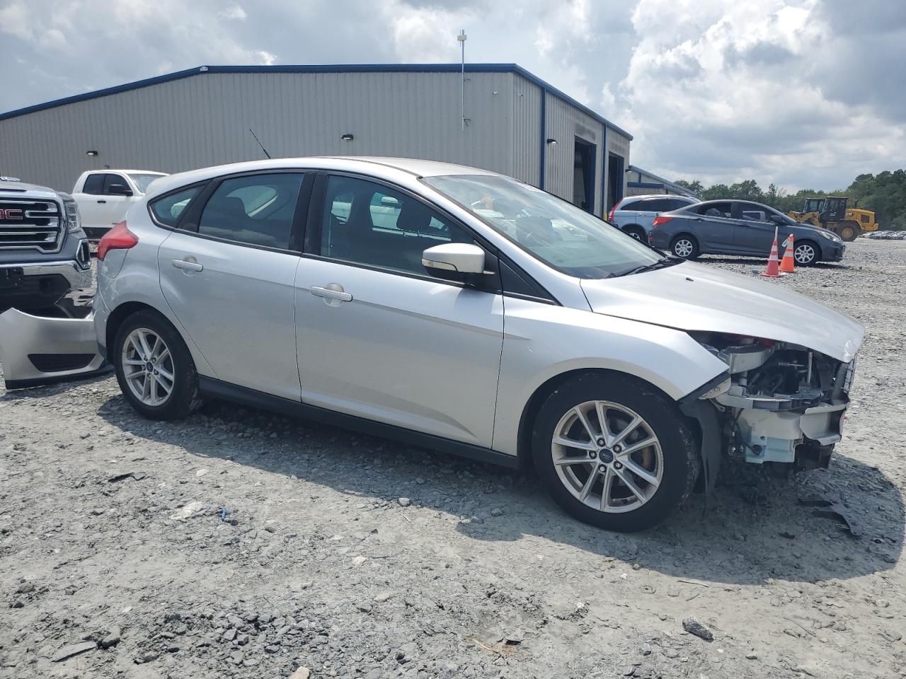 2017 Ford Focus VIN 1FADP3K26HL278818 Copart auction photo, front end damage thumbnail 4