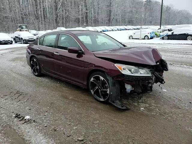 2017 Honda Accord VIN 1HGCR2F55HA189124 Copart auction photo, front end damage thumbnail 11