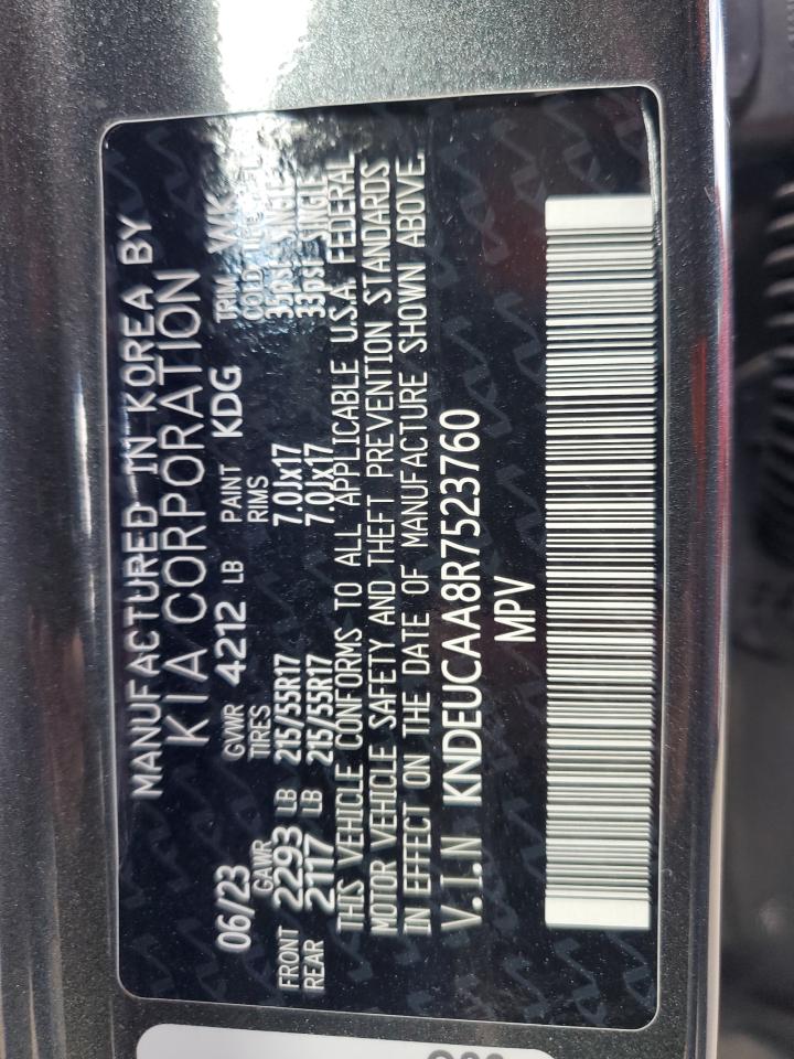 2024 KIA Seltos VIN KNDEUCAA8R7523760 Copart auction photo, front end / minor dent/scratches damage thumbnail 14