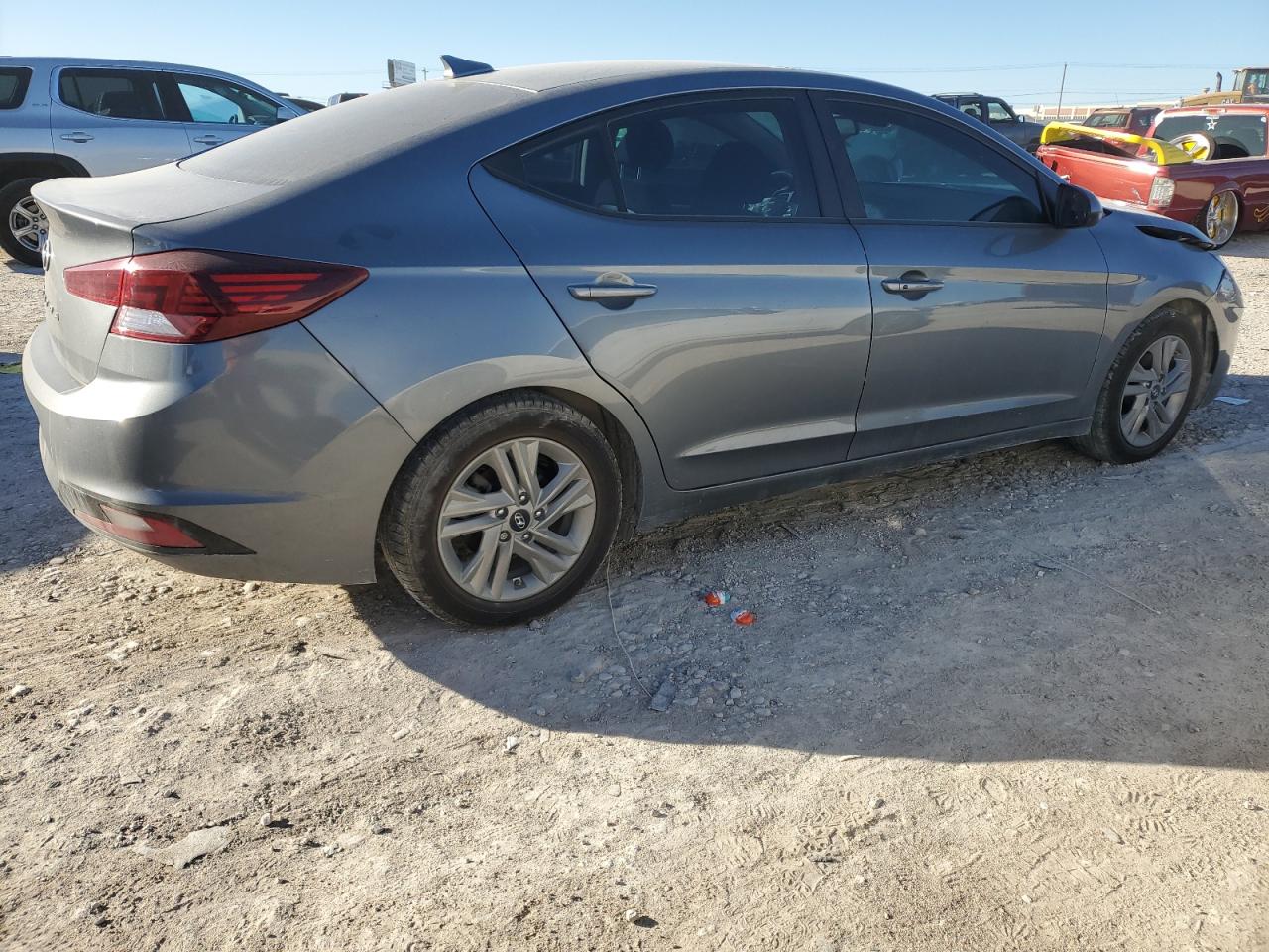 2019 Hyundai Elantra VIN KMHD84LF1KU856013 Copart auction photo, front end damage thumbnail 3