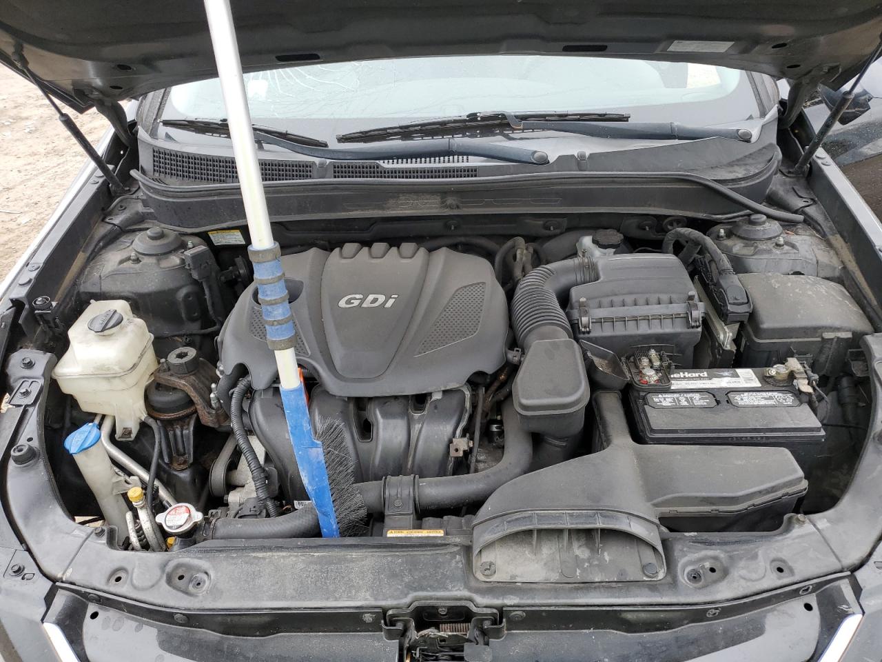 2011 Hyundai Sonata VIN 5NPEB4AC3BH047299 Copart auction photo, vandalism / front end damage thumbnail 11