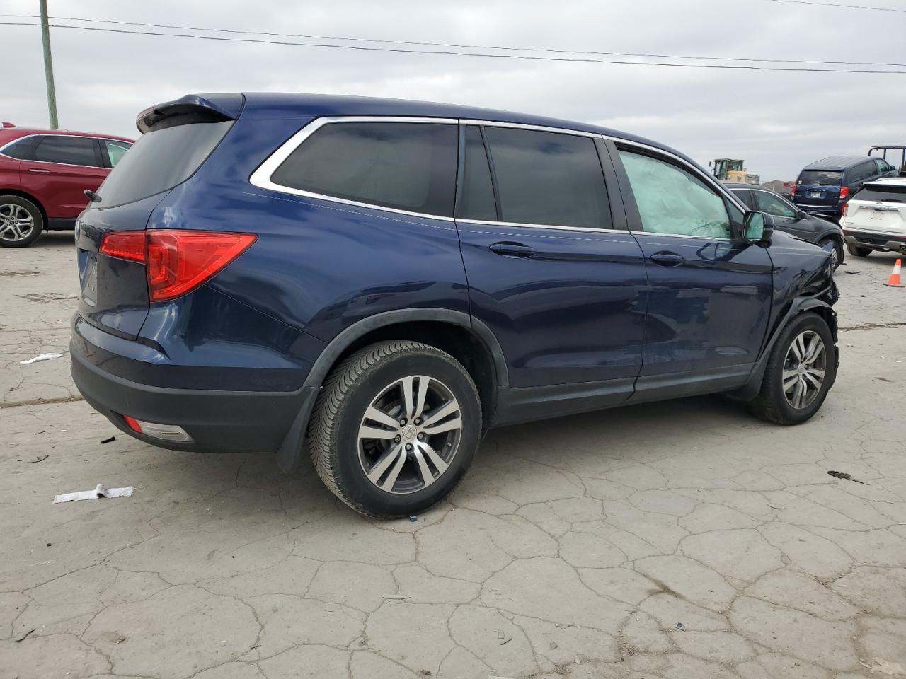 2016 Honda Pilot VIN 5FNYF5H3XGB014142 Copart auction photo, front end damage thumbnail 3