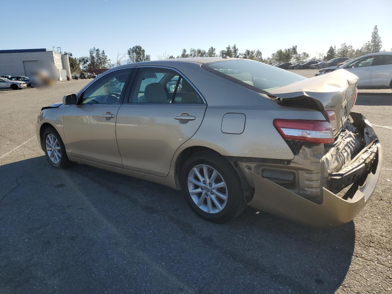 2011 Toyota Camry VIN 4T1BF3EK5BU764081 Copart auction photo, front end / rear end damage thumbnail 2