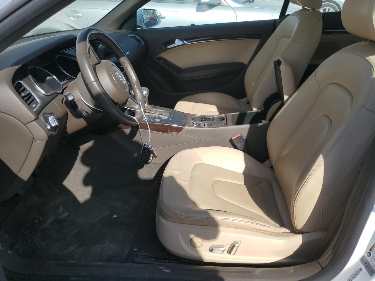 2014 Audi A5 VIN WAULFAFH1EN014267 Copart auction photo, water/flood damage thumbnail 7