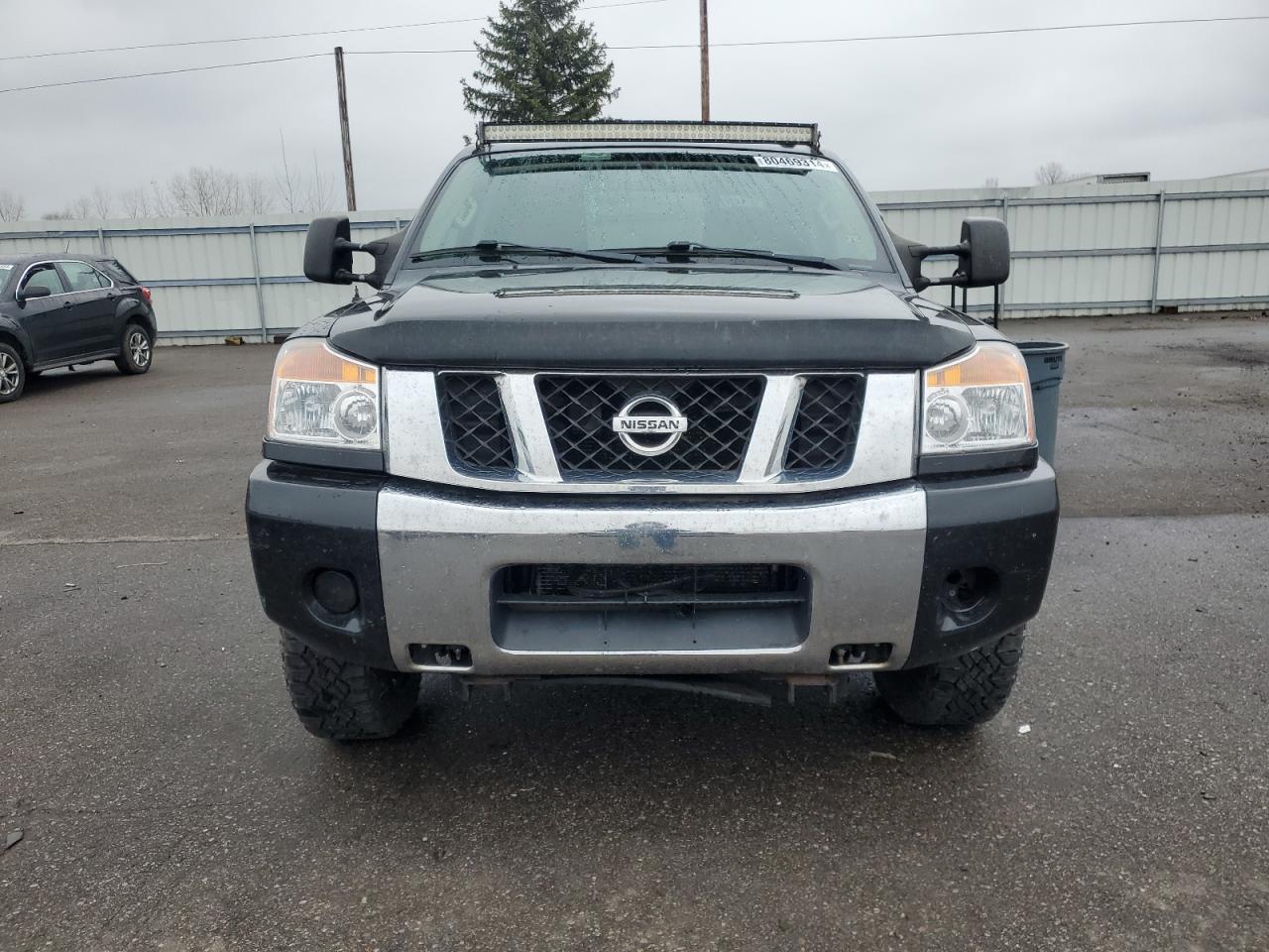 2014 Nissan Titan VIN 1N6AA0EC3EN514744 Copart auction photo, side damage thumbnail 5