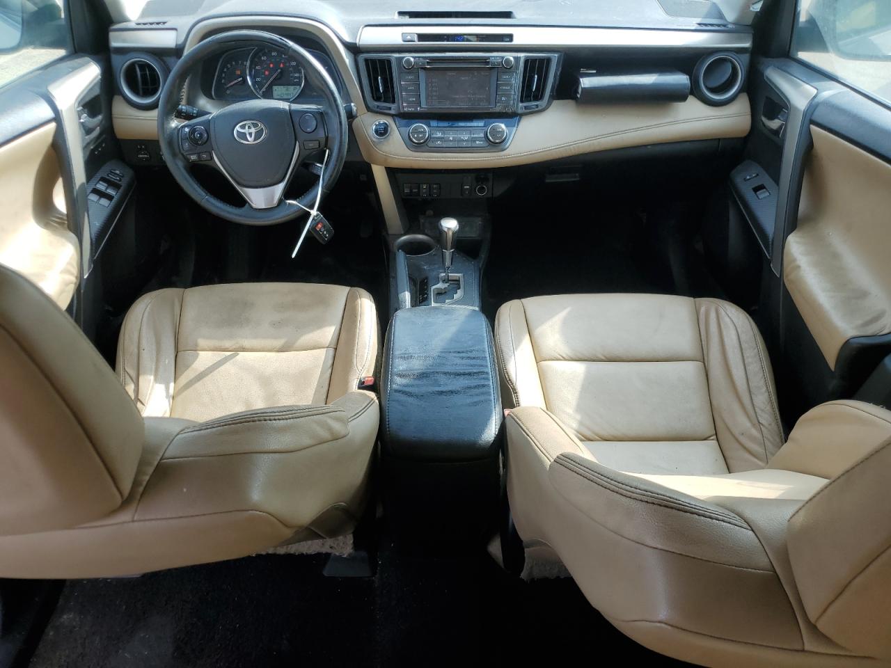 2014 Toyota RAV 4 VIN 2T3YFREV4EW105086 Copart auction photo, side / rear end damage thumbnail 8