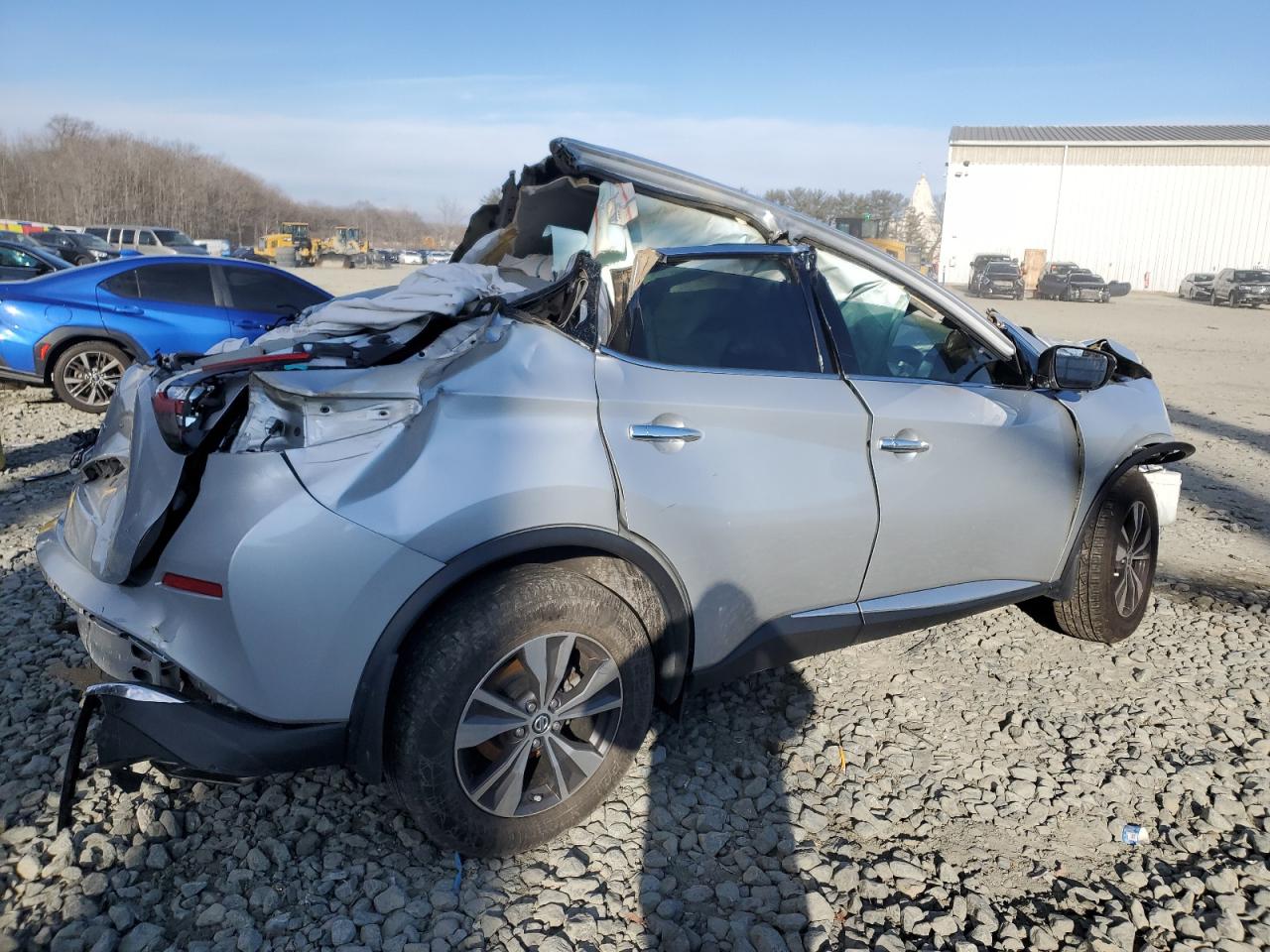 2020 Nissan Murano VIN 5N1AZ2AJ6LN137265 Copart auction photo, rollover damage thumbnail 3