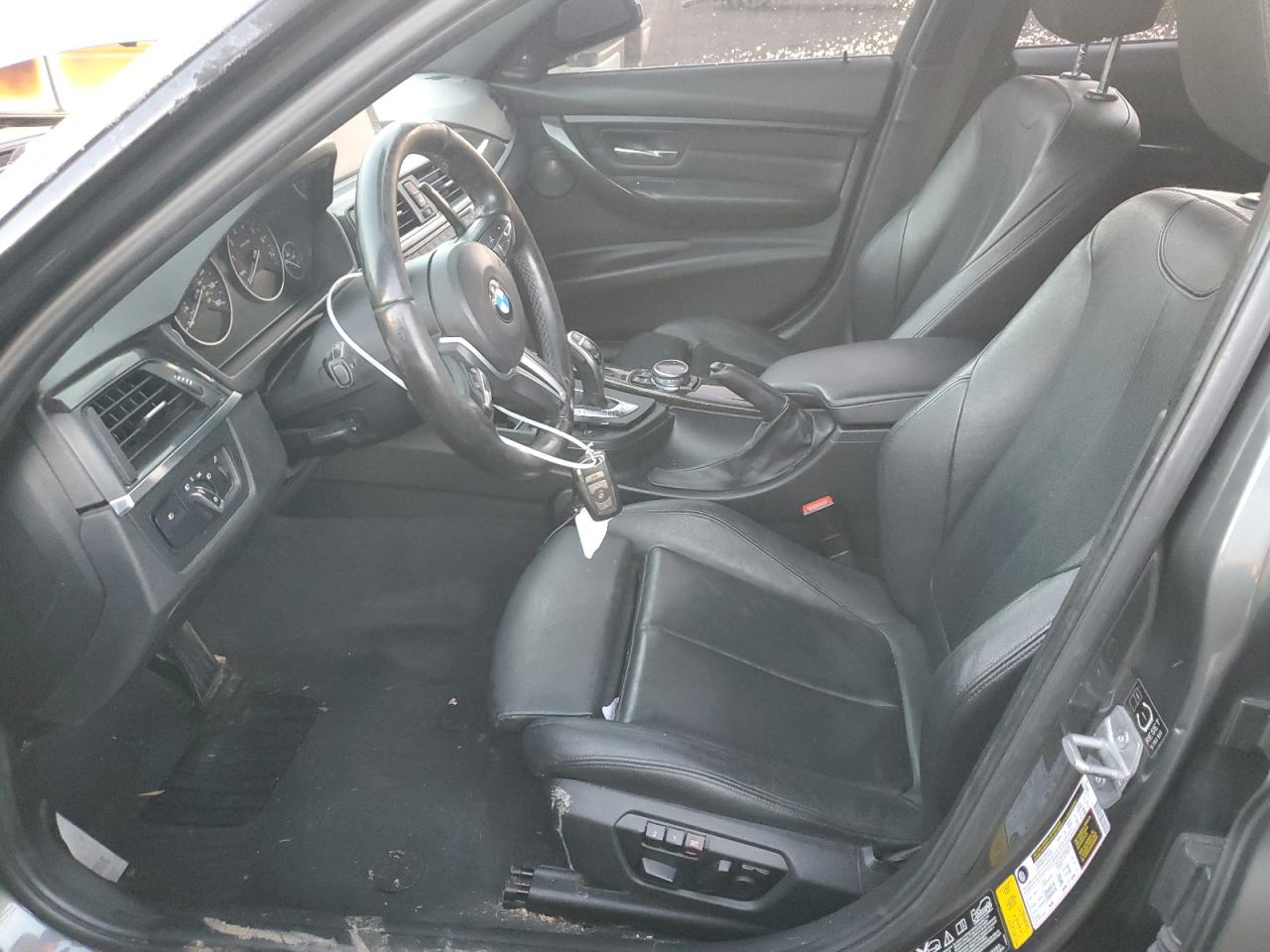 2015 BMW 3er VIN WBA3B9G50FNR93148 Copart auction photo, front end damage thumbnail 7