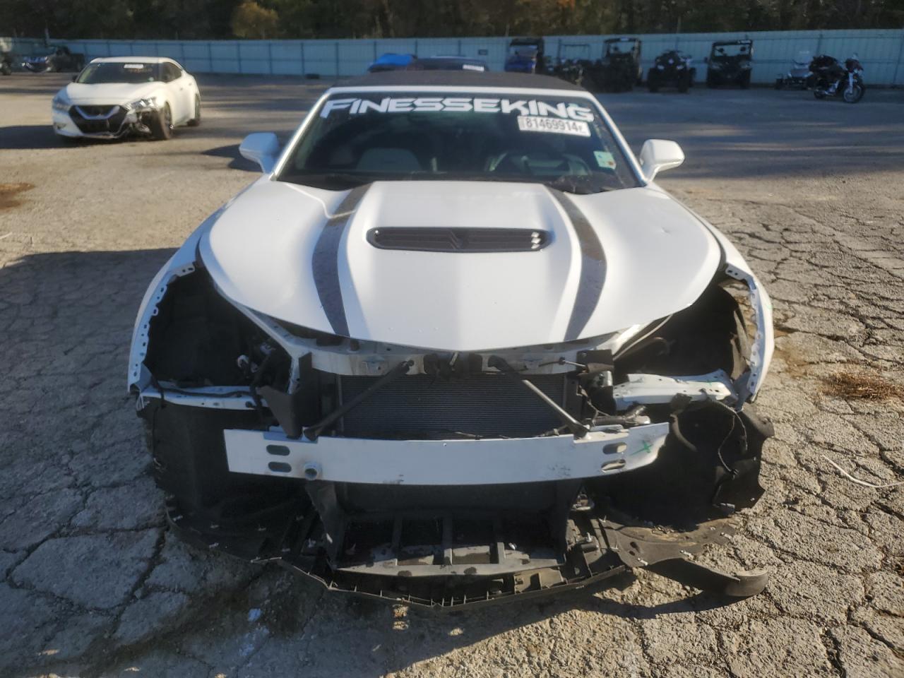 2019 Chevrolet Camaro VIN 1G1FH3D75K0156199 Copart auction photo, front end / minor dent/scratches damage thumbnail 5