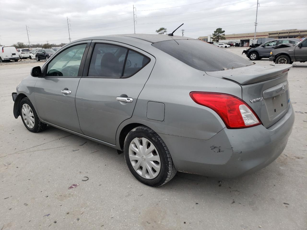 2014 Nissan Versa VIN 3N1CN7AP2EL804817 Copart auction photo, front end damage thumbnail 2