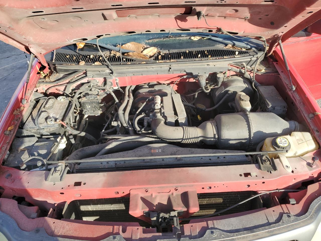 2004 Ford F-150 VIN 2FTRF17244CA09527 Copart auction photo, mechanical / side damage thumbnail 11
