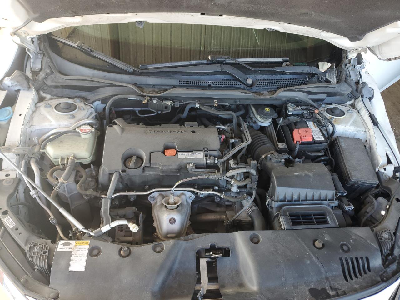 2016 Honda Civic VIN 19XFC2F52GE000339 Copart auction photo, front end damage thumbnail 11