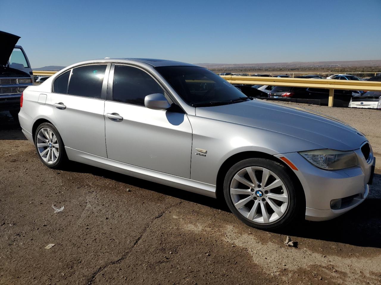 2011 BMW 3er VIN WBAPK5C57BA656509 Copart auction photo, rear end damage thumbnail 4
