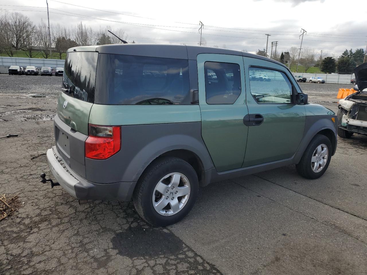 2004 Honda Element VIN 5J6YH28514L030789 Copart auction photo, rear end damage thumbnail 3