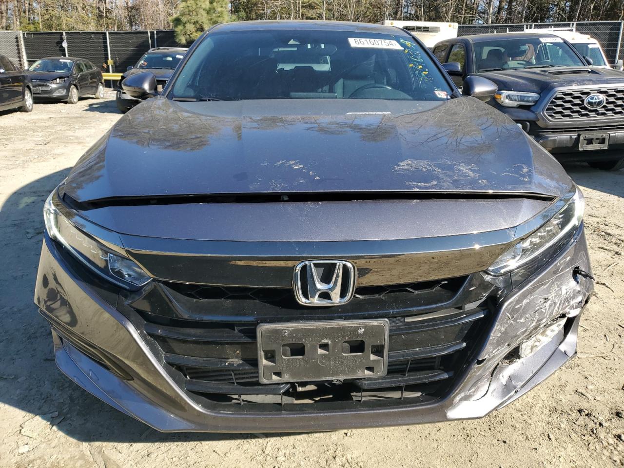2020 Honda Accord VIN 1HGCV1F33LA072509 Copart auction photo, front end damage thumbnail 5