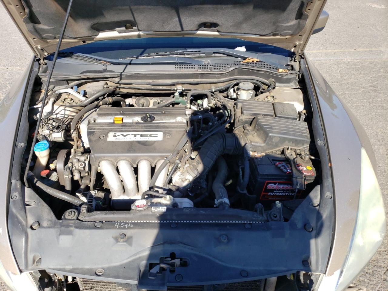 2004 Honda Accord VIN 1HGCM56354A065735 Copart auction photo, front end damage thumbnail 11