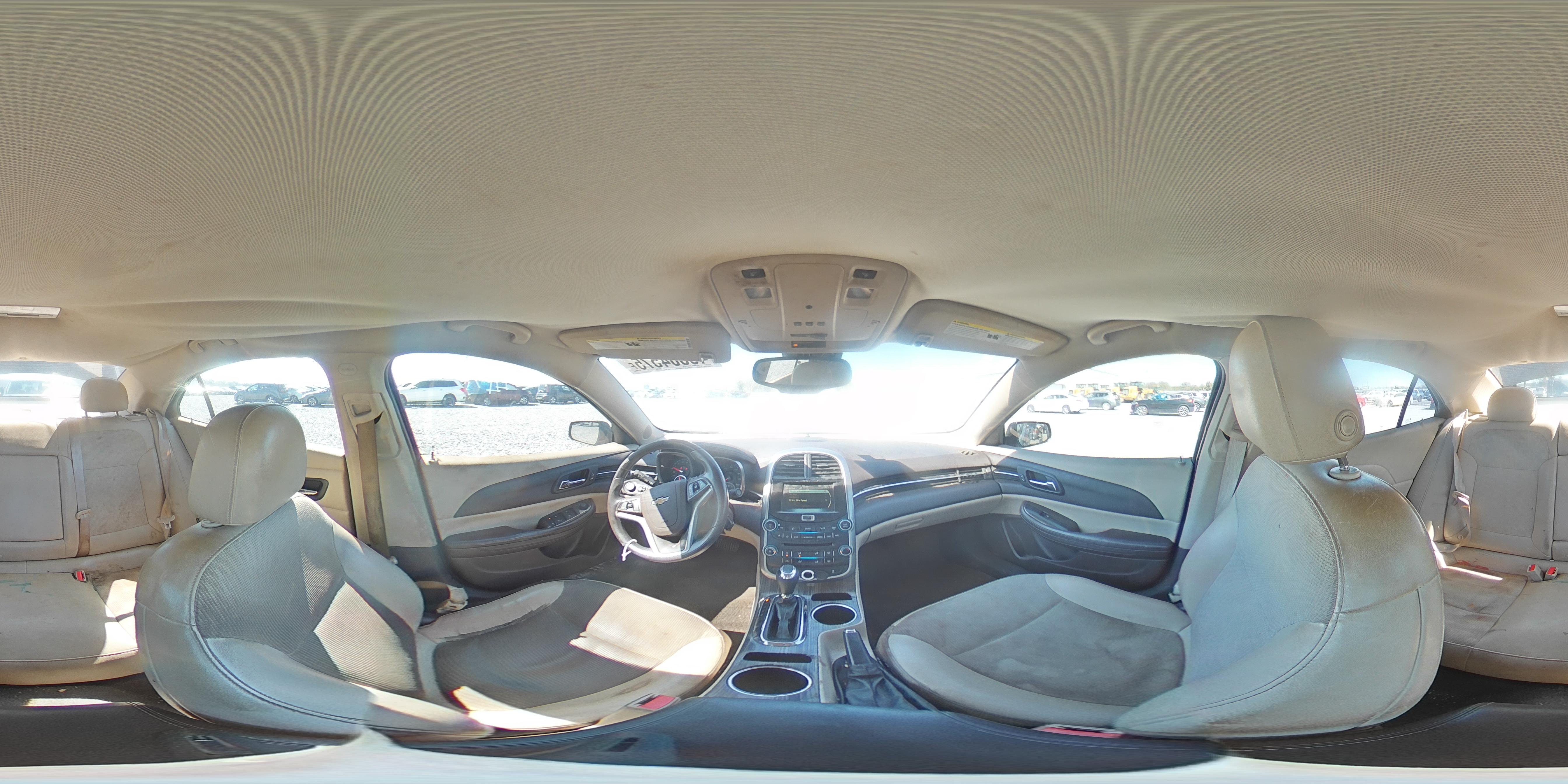 2015 Chevrolet Malibu VIN 1G11C5SL8FF266137 Copart auction photo, rear end / front end damage thumbnail 12