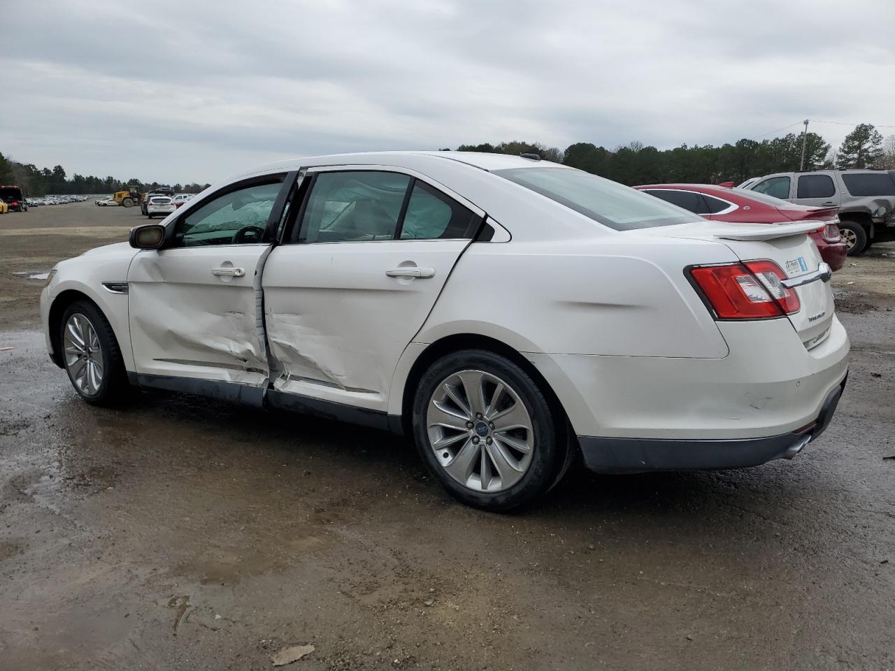 2012 Ford Taurus VIN 1FAHP2FW1CG126830 Copart auction photo, side damage thumbnail 2