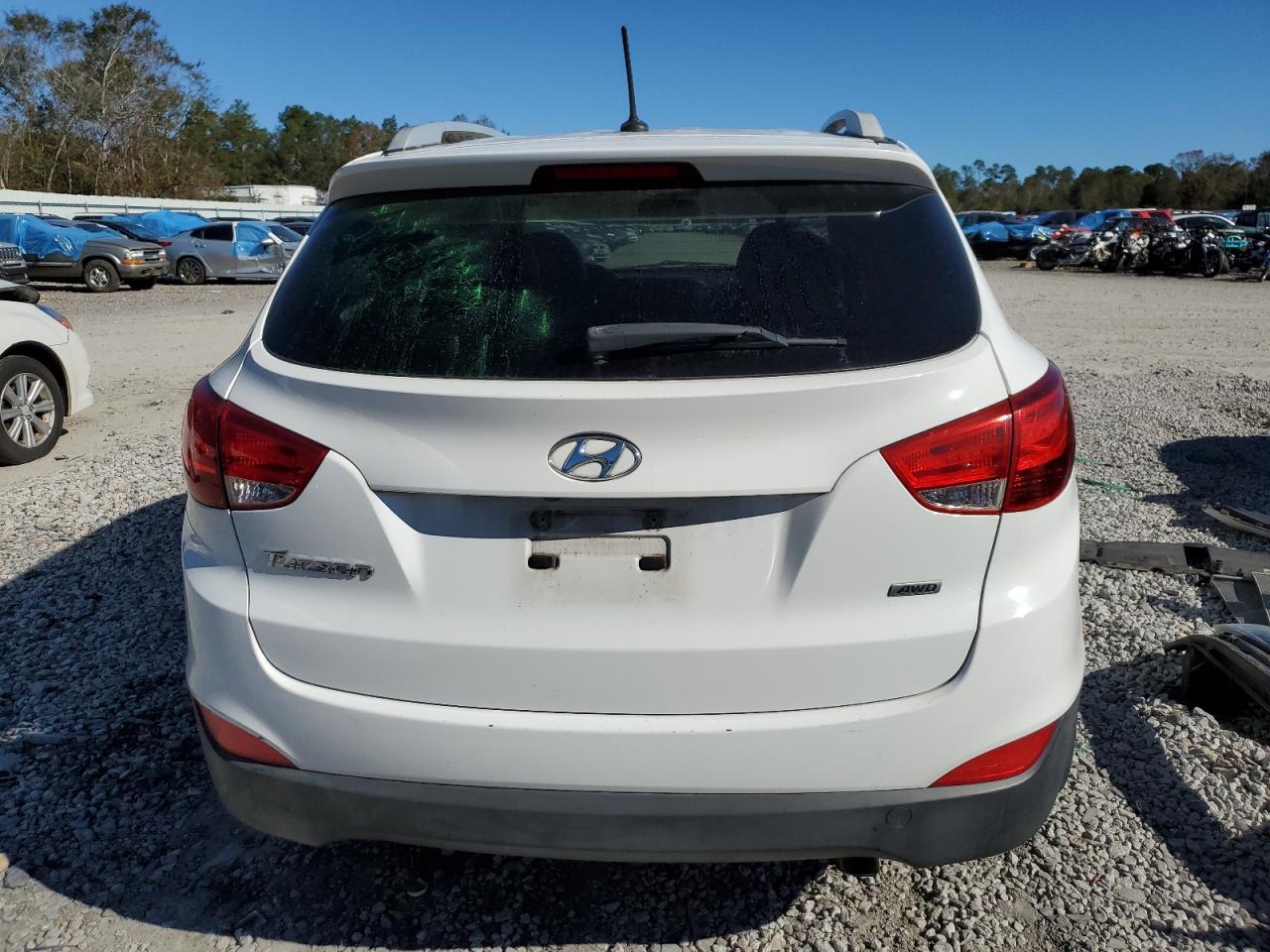 2015 Hyundai Tucson VIN KM8JUCAG5FU109797 Copart auction photo, front end damage thumbnail 6