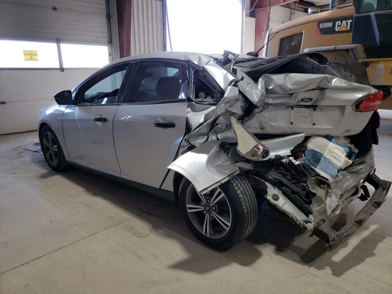 2016 Ford Focus VIN 1FADP3FE4GL292803 Copart auction photo, rear end damage thumbnail 2