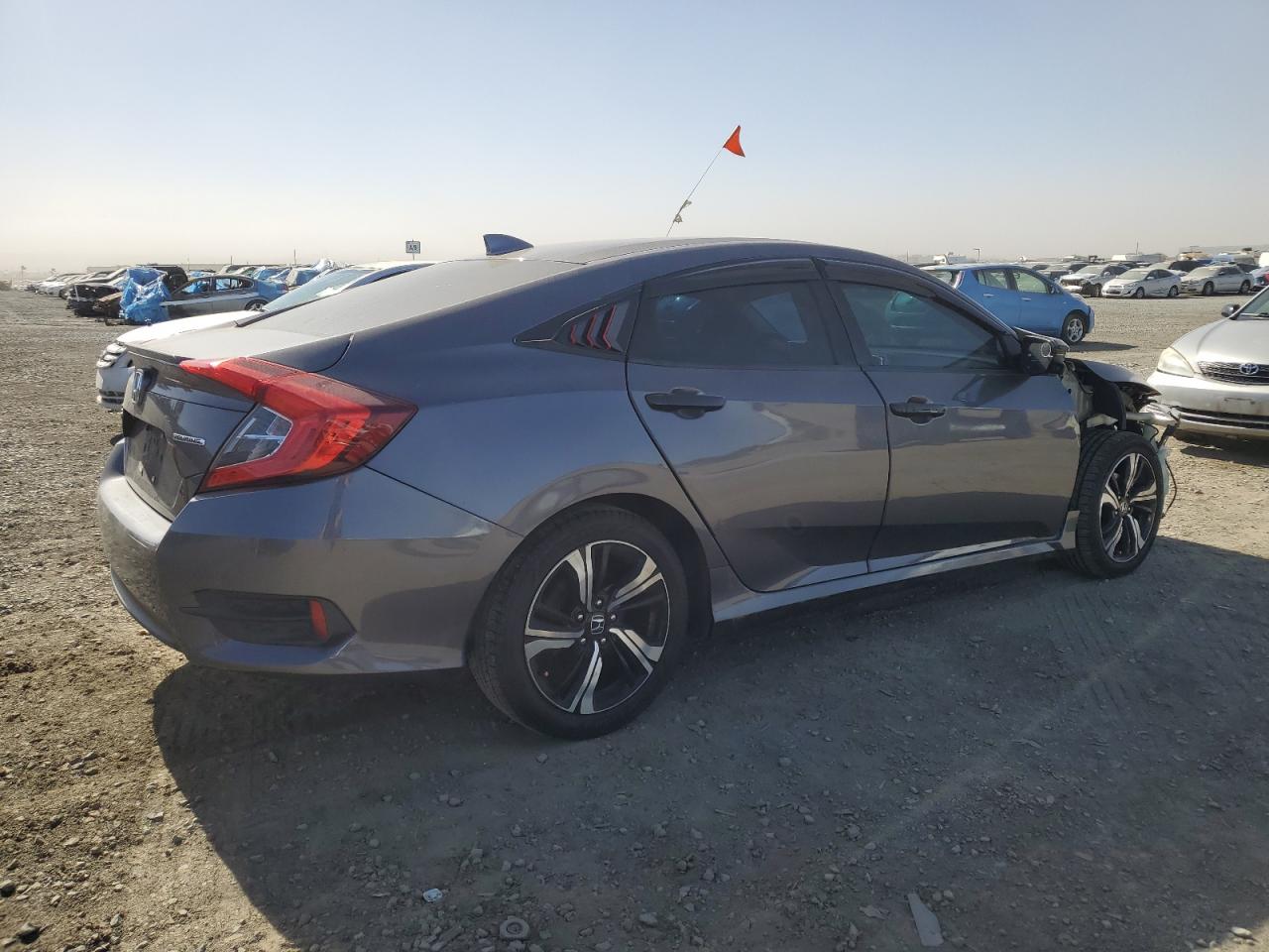 2016 Honda Civic VIN 2HGFC1F94GH641138 Copart auction photo, front end damage thumbnail 3