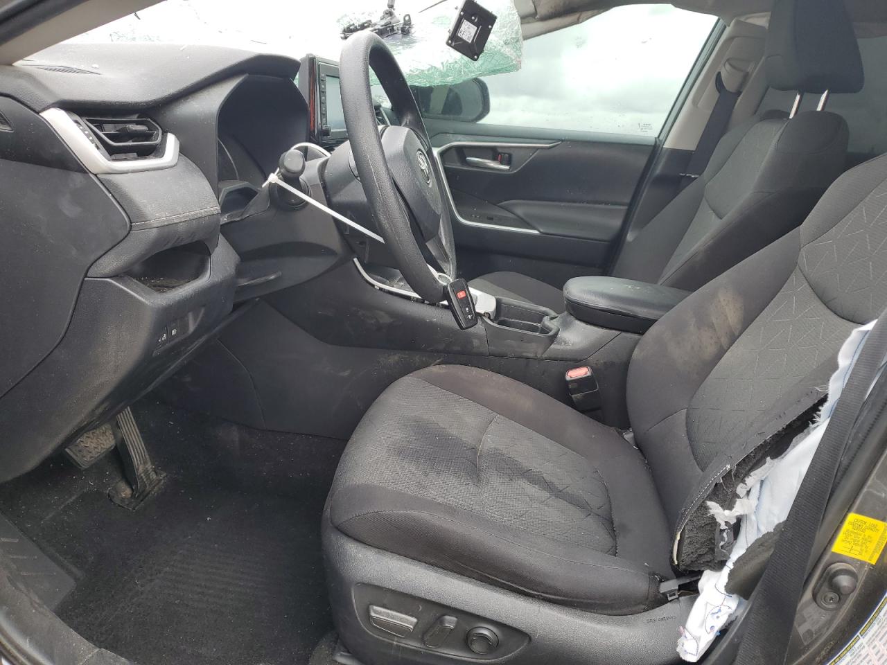 2021 Toyota RAV 4 VIN 2T3W1RFV4MC153241 Copart auction photo, rollover damage thumbnail 7