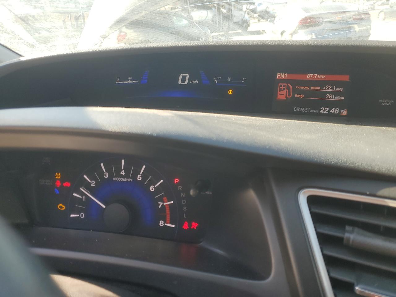 2014 Honda Civic VIN 19XFB2F51EE069376 Copart auction photo, front end damage thumbnail 9
