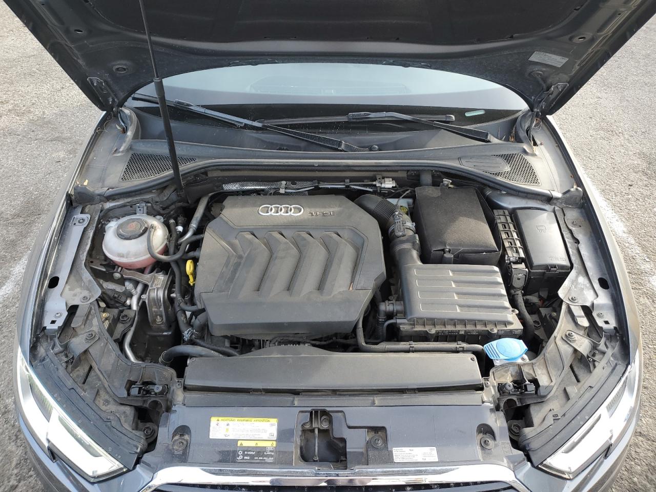 2018 Audi A3 VIN WAUAUGFF0J1069647 Copart auction photo, side damage thumbnail 11