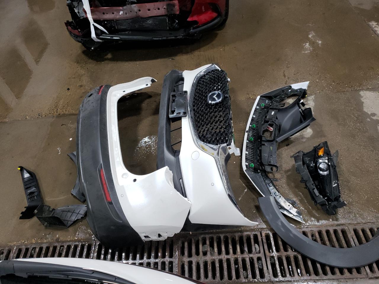 2023 Mazda CX-30 VIN 3MVDMBEY3PM587798 Copart auction photo, all over damage thumbnail 13