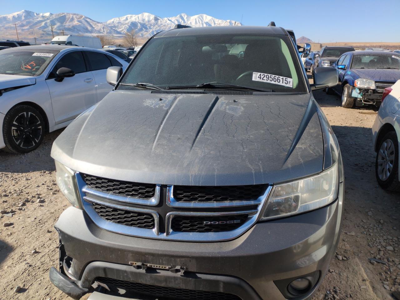 2012 Dodge Journey VIN 3C4PDDBG7CT187569 Copart auction photo, front end damage thumbnail 5