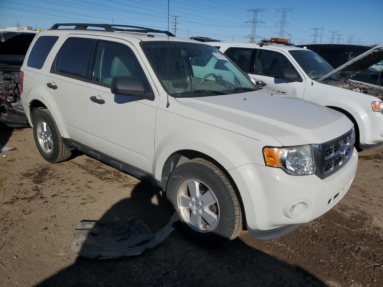 2011 Ford Escape VIN 1FMCU0D77BKA27076 Copart auction photo, rear end / minor dent/scratches damage thumbnail 4