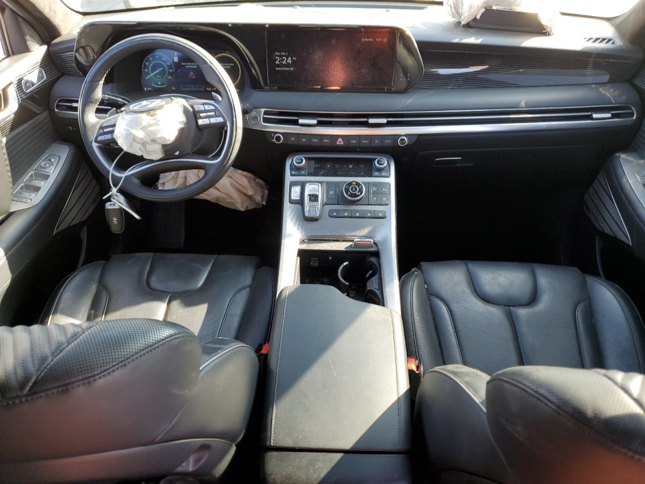 2023 Hyundai Palisade VIN KM8R7DGE9PU514620 Copart auction photo, front end / minor dent/scratches damage thumbnail 8