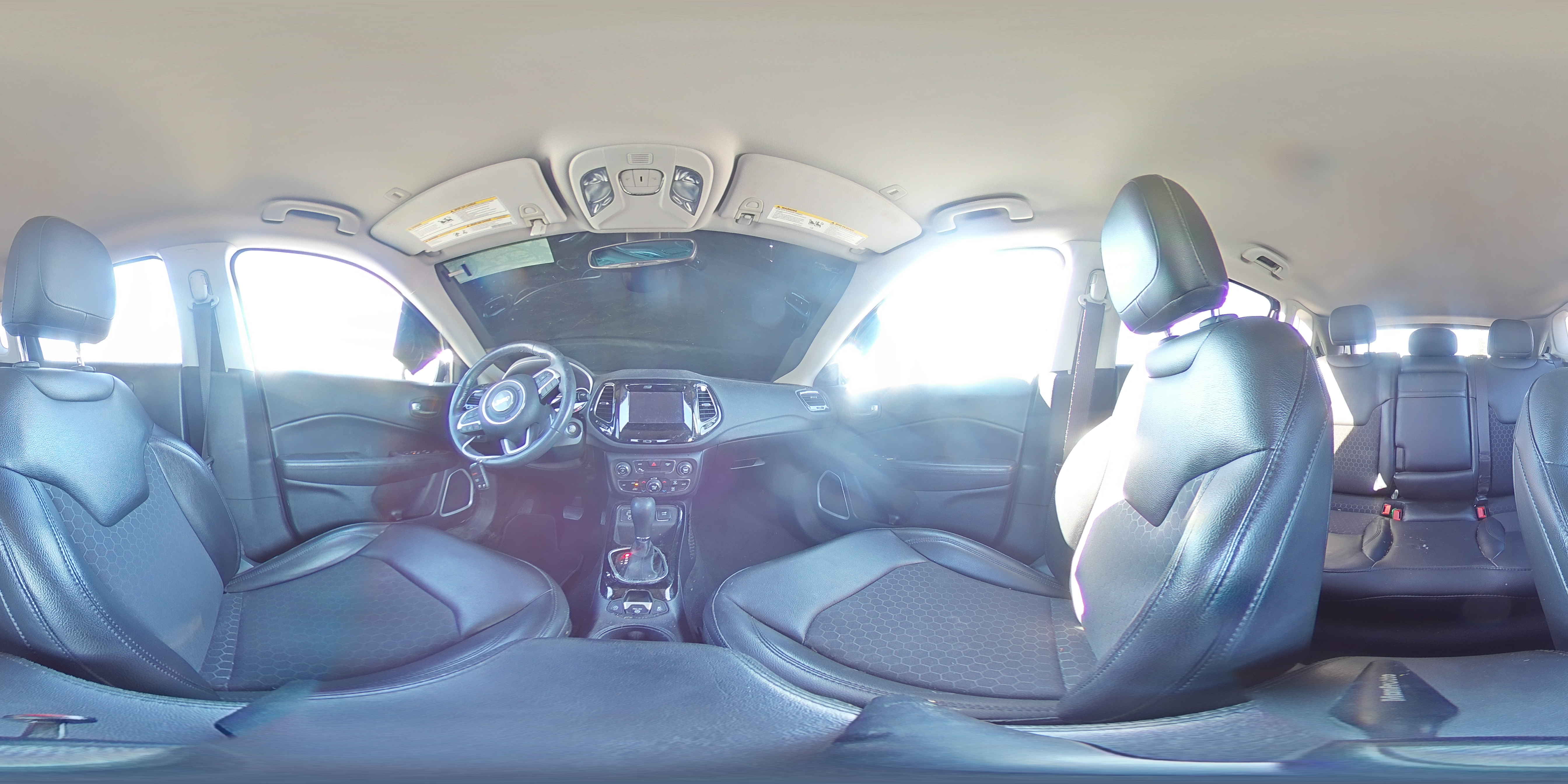 2019 Jeep Compass VIN 3C4NJCBBXKT676691 Copart auction photo, rear end / front end damage thumbnail 13