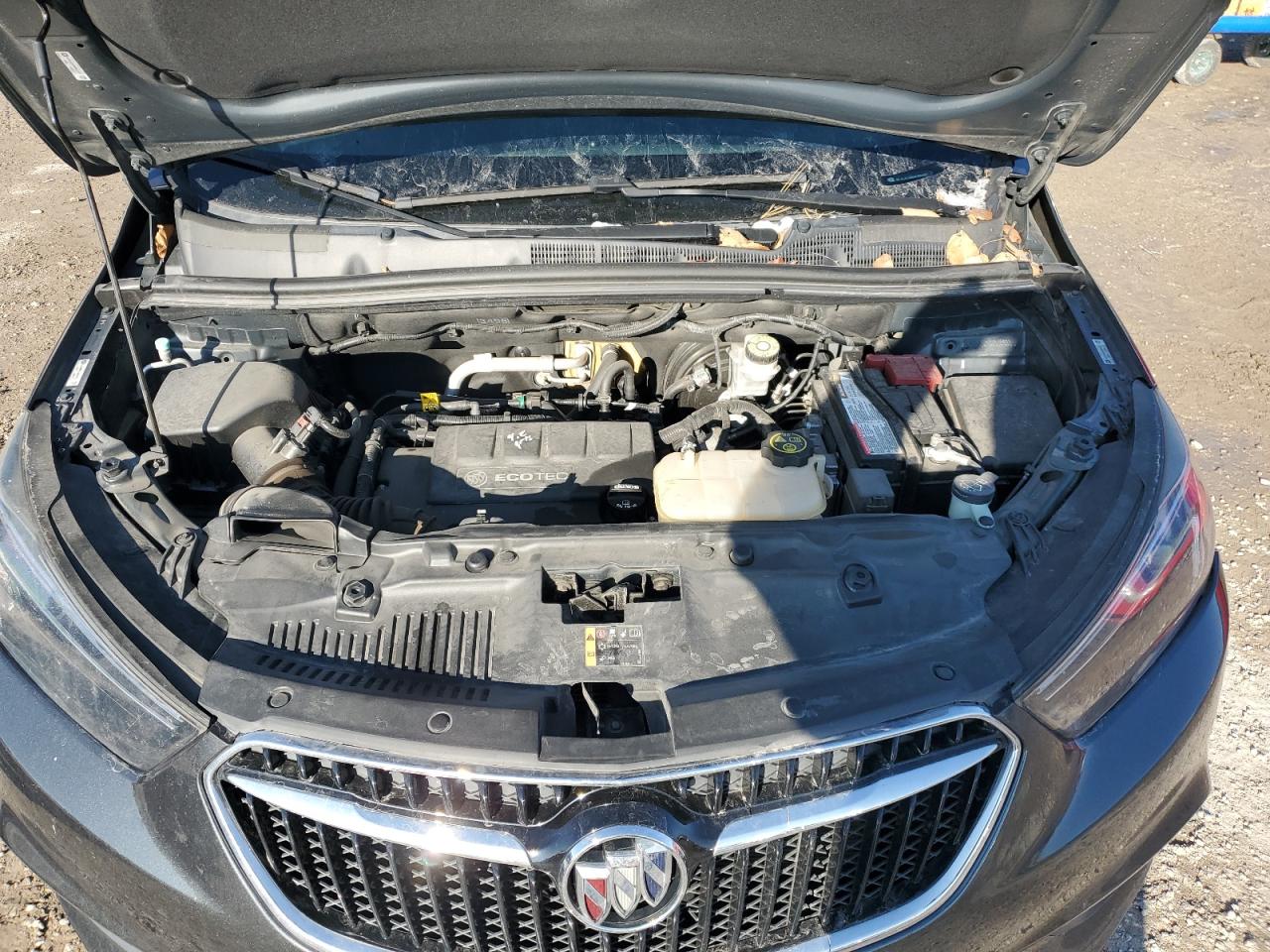 2017 Buick Encore VIN KL4CJASBXHB054107 Copart auction photo, undercarriage / all over damage thumbnail 12